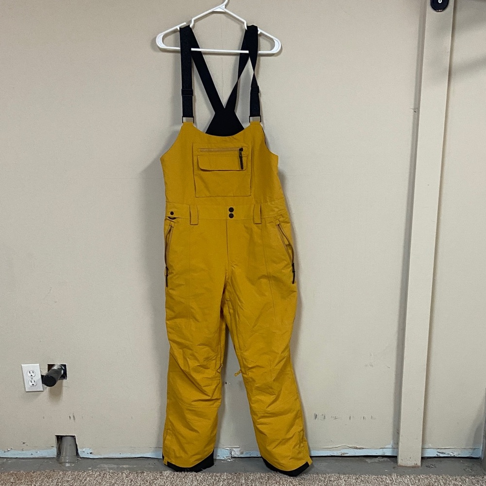 Ripzone Yellow Snow Bib Overalls